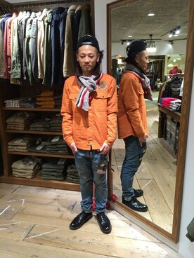 KARASAWAさん（メンズ・173cm）の冬コーディネート