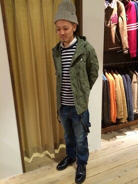 KARASAWAさん（メンズ・173cm）の冬コーディネート