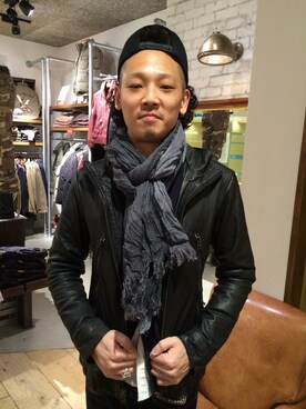 KARASAWAさん（メンズ・173cm）の冬コーディネート