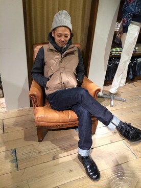 KARASAWAさん（メンズ・173cm）の冬コーディネート