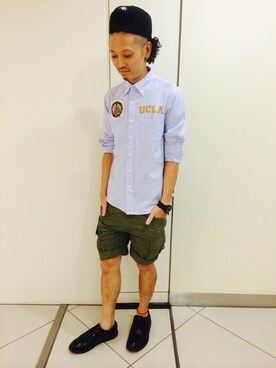 KARASAWAさん（メンズ・173cm）の夏コーディネート