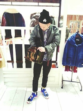 KARASAWAさん（メンズ・173cm）の冬コーディネート