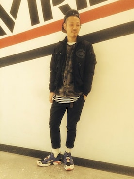 KARASAWAさん（メンズ・173cm）の冬コーディネート