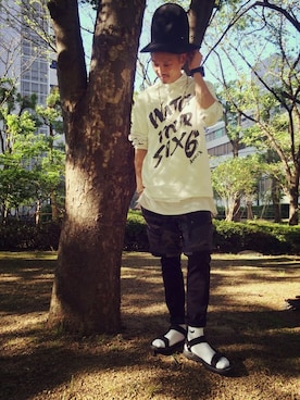 KARASAWAさん（メンズ・173cm）の夏コーディネート