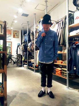 KARASAWAさん（メンズ・173cm）の秋コーディネート