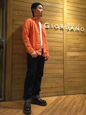 GIORDANOサンステ福山店さんの（GIORDANO | ジョルダーノ）を使ったコーディネート