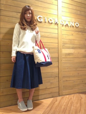GIORDANOサンステ福山店さんのコーディネート