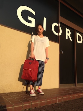 GIORDANOサンステ福山店さんのコーディネート