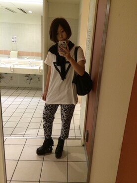 「Jeffrey Campbell（ジェフリーキャンベル）のアイテム（その他シューズ）」を使った、ReiGさん（レディース・157cm）の秋コーディネート