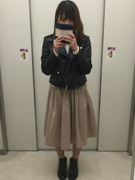 ちょんさん（レディース・154cm）の冬コーディネート