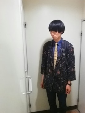 「Marc by Marc Jacobs（マークバイマークジェイコブス）のアイテム（腕時計）」を使った、ばーしるさん（メンズ・175cm）の春コーディネート