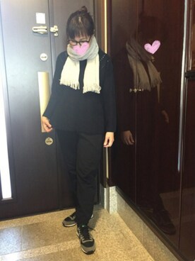 Jun*さん（レディース・157cm）の秋コーディネート