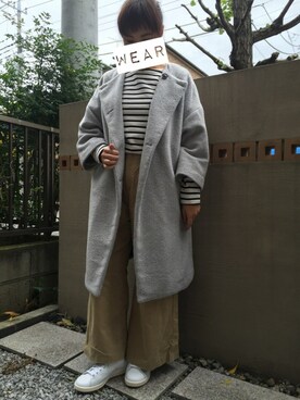 Jun*さん（レディース・157cm）の秋コーディネート