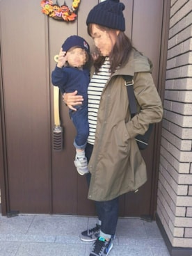 Jun*さん（レディース・157cm）の秋コーディネート