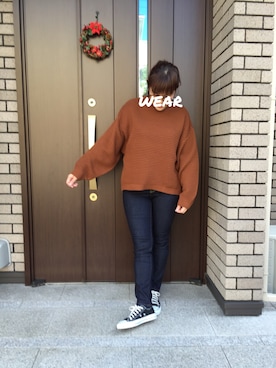 Jun*さん（レディース・157cm）の秋コーディネート