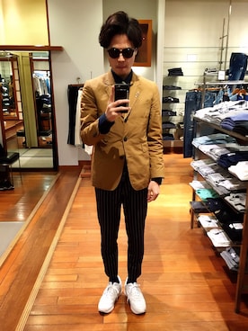 SUN gioco CHEMBERILNさん（メンズ・169cm）の冬コーディネート