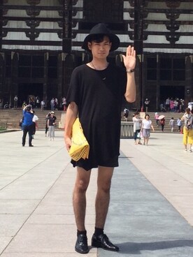 「さしいろ」｜「アイテム（アクセサリー）」を使った、panmitaさん（メンズ・169cm）の夏コーディネート