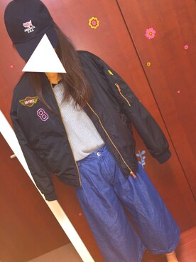 「sango（sango）のアイテム（帽子）」を使った、Youさん（レディース・165cm）の秋コーディネート