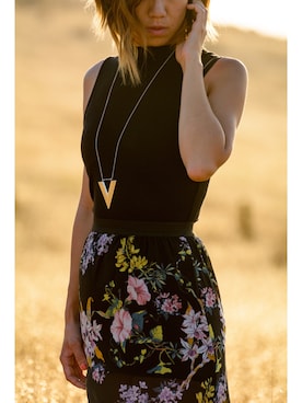 「Target（ターゲット）のアイテム（アクセサリー）」を使った、emmadeeneさん（レディース・163cm）の夏コーディネート