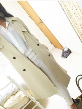 000さん（レディース・159cm）の春コーディネート