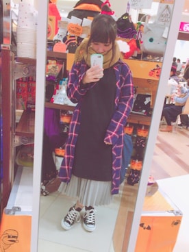 「halloween」｜「アイテム（PC・スマホグッズ/家電）」を使った、@Kさん（レディース・159cm）の秋コーディネート