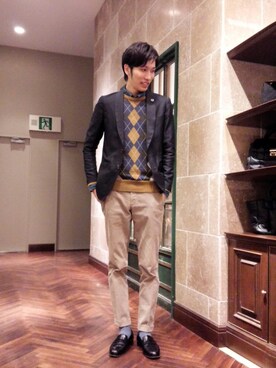 冠　裕也さんのコーディネート