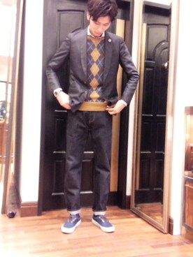 冠　裕也さんのコーディネート