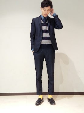 冠　裕也さんのコーディネート