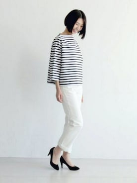 宮崎夢夏さん（レディース・167cm）の夏コーディネート