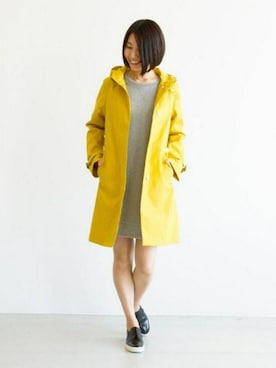 「MACKINTOSH」｜「アイテム（ワンピース/ドレス）」を使った、宮崎夢夏さん（レディース・167cm）の夏コーディネート