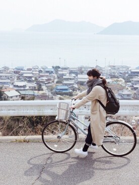 「CONVERSE（コンバース）のCONVERSE コンバース ジャック パーセル / JACK PURCEL（スニーカー）」を使った、maacoさん（レディース・160cm）の春コーディネート