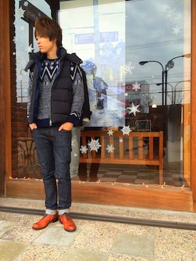 moritacoさん（メンズ・176cm）の春コーディネート