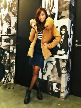 chizuruさん（レディース・156cm）の冬コーディネート