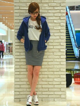 chizuruさん（レディース・156cm）の春コーディネート