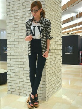 chizuruさん（レディース・156cm）の夏コーディネート