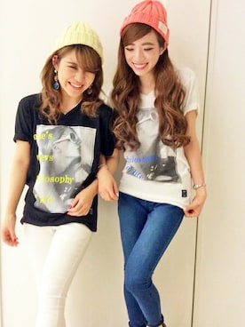 「ペアルック」｜chizuruさん（レディース・156cm）の夏コーディネート