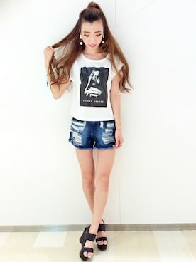 chizuruさん（レディース・156cm）の夏コーディネート