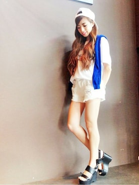 chizuruさん（レディース・156cm）の夏コーディネート