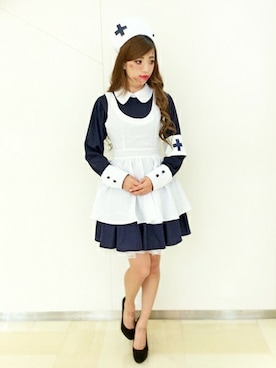 「VENCEEXCHANGE（ヴァンスエクスチェンジ）のアイテム（その他）」を使った、chizuruさん（レディース・156cm）の秋コーディネート