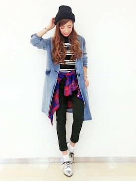 chizuruさん（レディース・156cm）の秋コーディネート