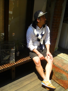 「Abercrombie & fitch」｜KojiSugiyamaさん（メンズ・176cm）の春コーディネート