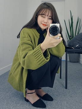 「ストラップシューズ」｜HOTPINGさん（レディース・163cm）の秋コーディネート