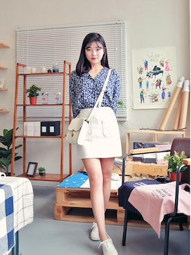 「HOTPING（ホッピン）のアイテム」を使った、HOTPINGさん（レディース・163cm）の秋コーディネート