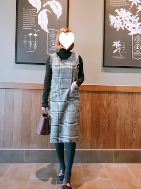 「HOTPING（ホッピン）のアイテム」を使った、HOTPINGさん（レディース・163cm）の秋コーディネート