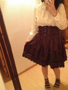 甘 糖子さんのコーディネート