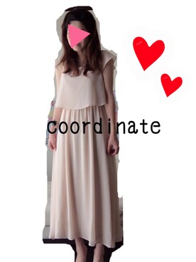 「ARROW（アロー）のアイテム（ワンピース/ドレス）」を使った、kajiko88さん（レディース・153cm）の夏コーディネート