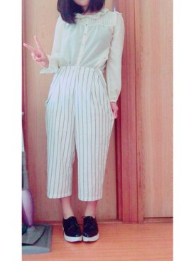 あやの。さん（レディース・160cm）の秋コーディネート