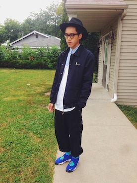 「nikerift」｜ShangLei Wenさん（メンズ・180cm）の夏コーディネート