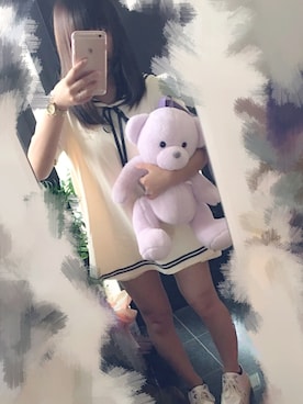 mariさん（レディース・153cm）の夏コーディネート