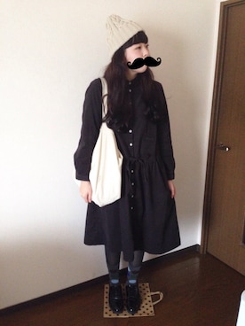 かなみさん(レディース・163cm)の冬コーディネート